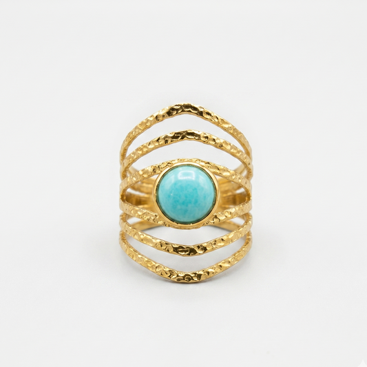 Ring TROJA goldig