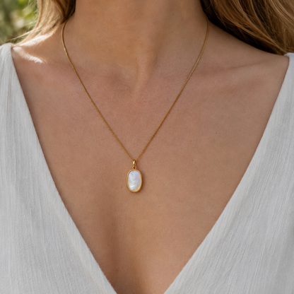 Halskette WHITE PEARL