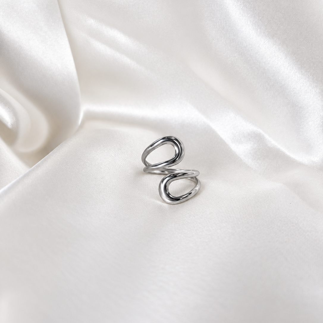 Ring MAVI silbrig