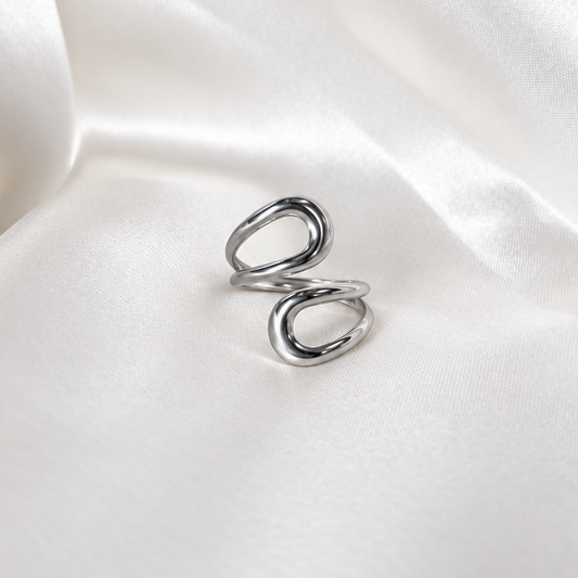Ring MAVI silbrig