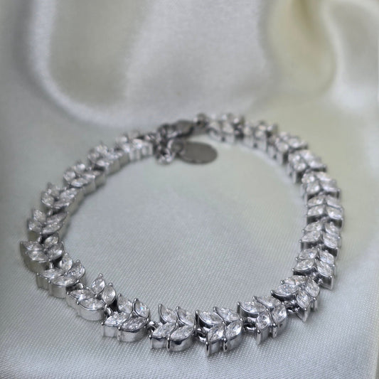 Armkette GLAMMY silbrig