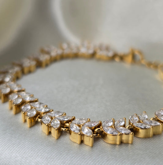 Armkette GLAMMY goldig