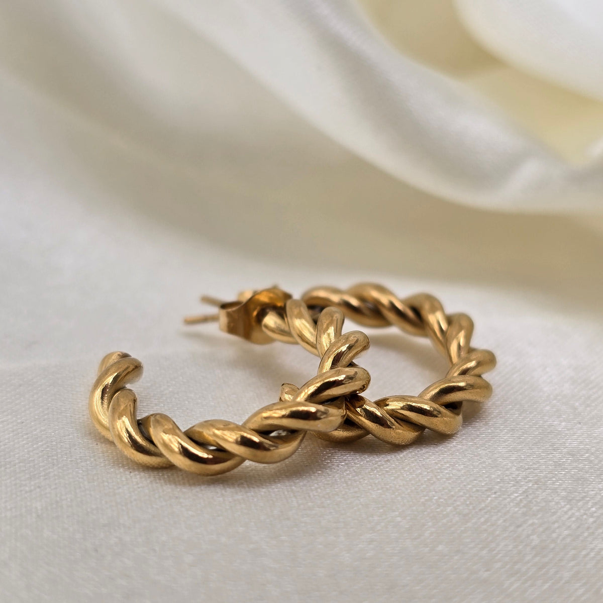 Creolen TWIST goldig