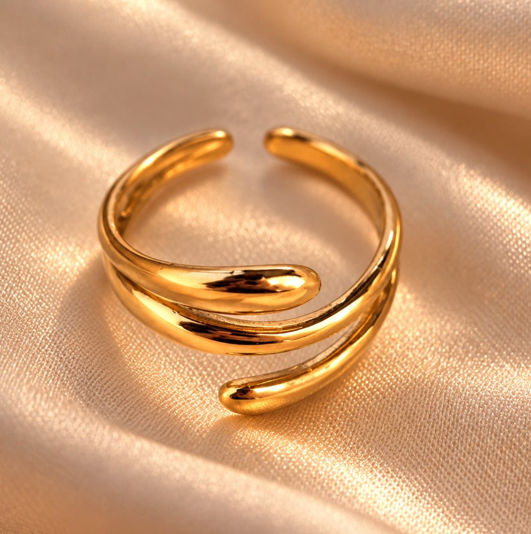 Ring CALYPSO goldig