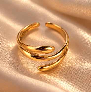 Ring CALYPSO goldig