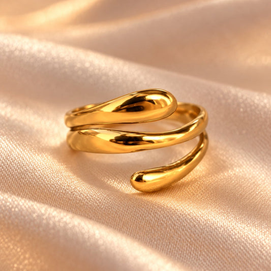 Ring CALYPSO goldig