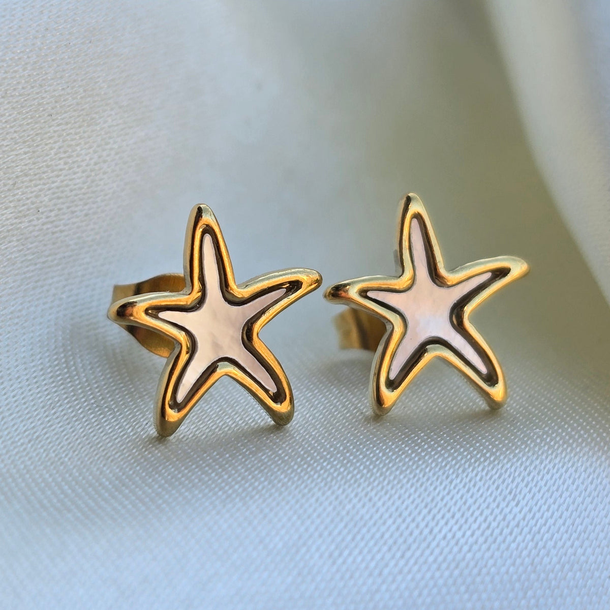 Ohrstecker STARFISH goldig