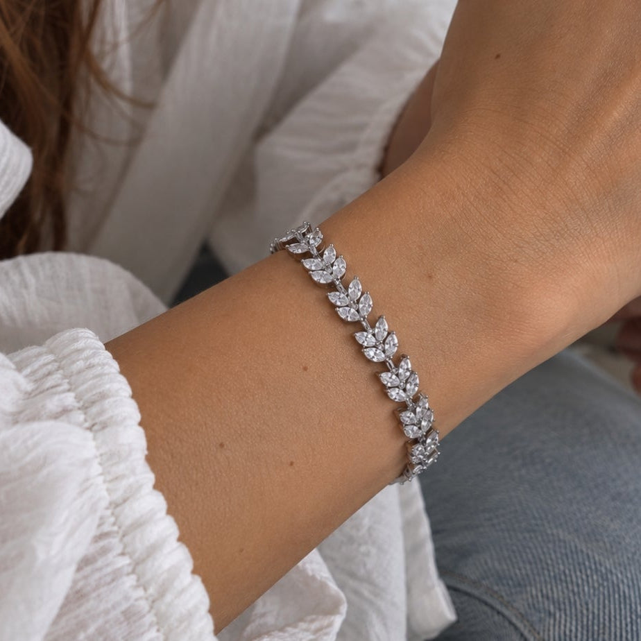 Armkette GLAMMY silbrig