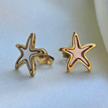 Ohrstecker STARFISH goldig